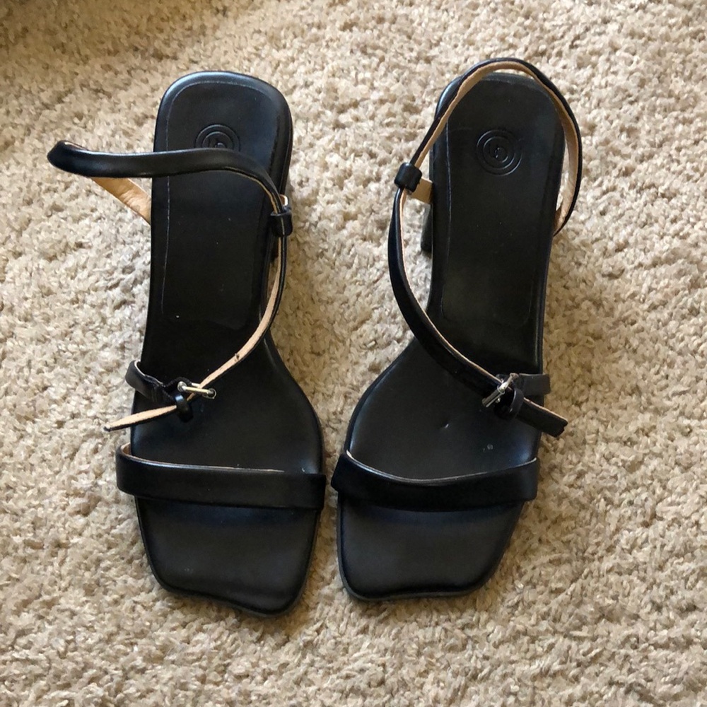 Black heels